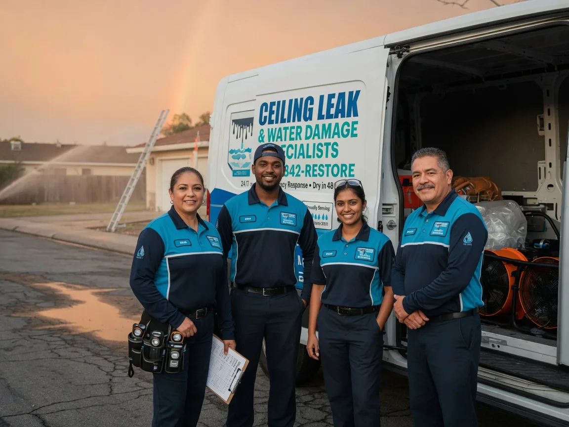 Ceiling Leak Cleanup company in Moosic, PA
